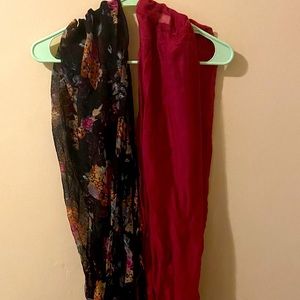 Two light weight scarf
